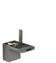 AXOR-HG-AXOR-MyEdition-Einhebel-Bidetmischer-mit-Push-Open-Ablaufgarnitur-ohne-Platte-Brushed-Black-Chrome-47212340 gallery number 1